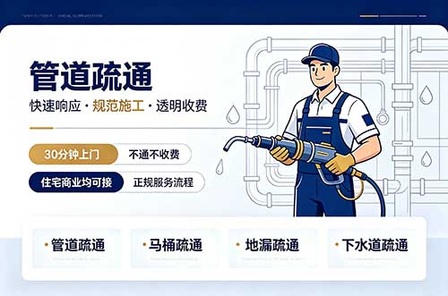 蛟河管道疏通