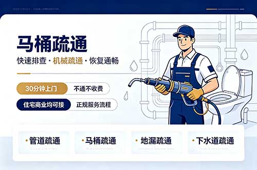 蛟河马桶疏通