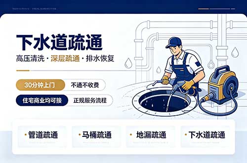 蛟河下水道疏通